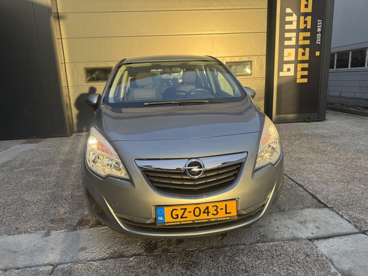Opel Meriva 1.4 Edition 5DRS 2010 Grijs Airco Apk Cruise