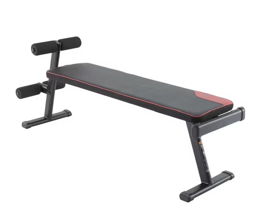Fitness bank DOMYOS bank 100; buik- en rugspieren, bovenlichaam, kracht