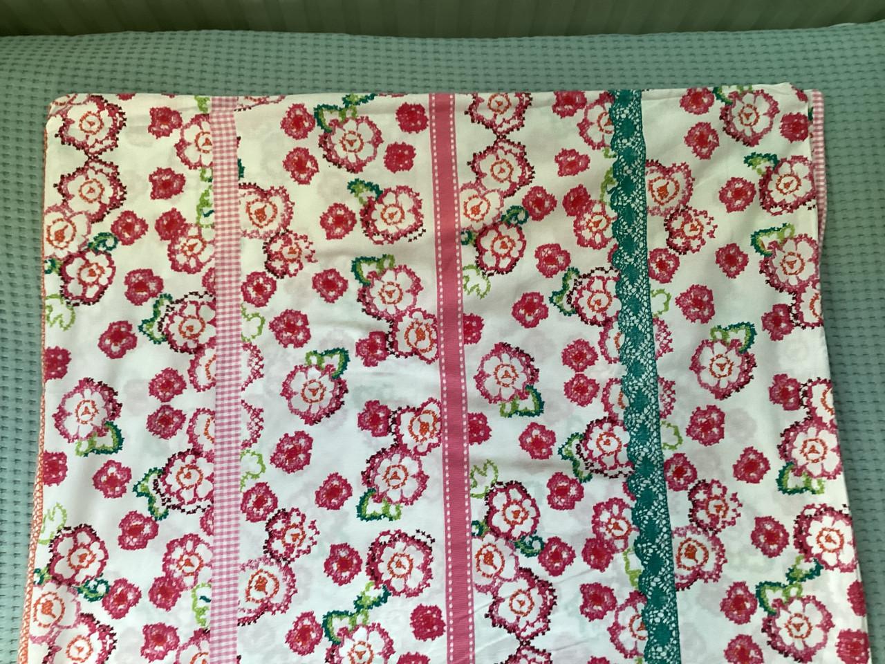 Vrolijk 1 persoons dekbedovertrek katoen