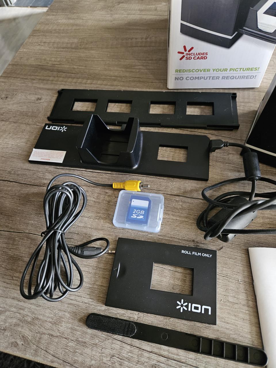 Zgan complete ION Foto- en Diascanner in zeer goede staat...