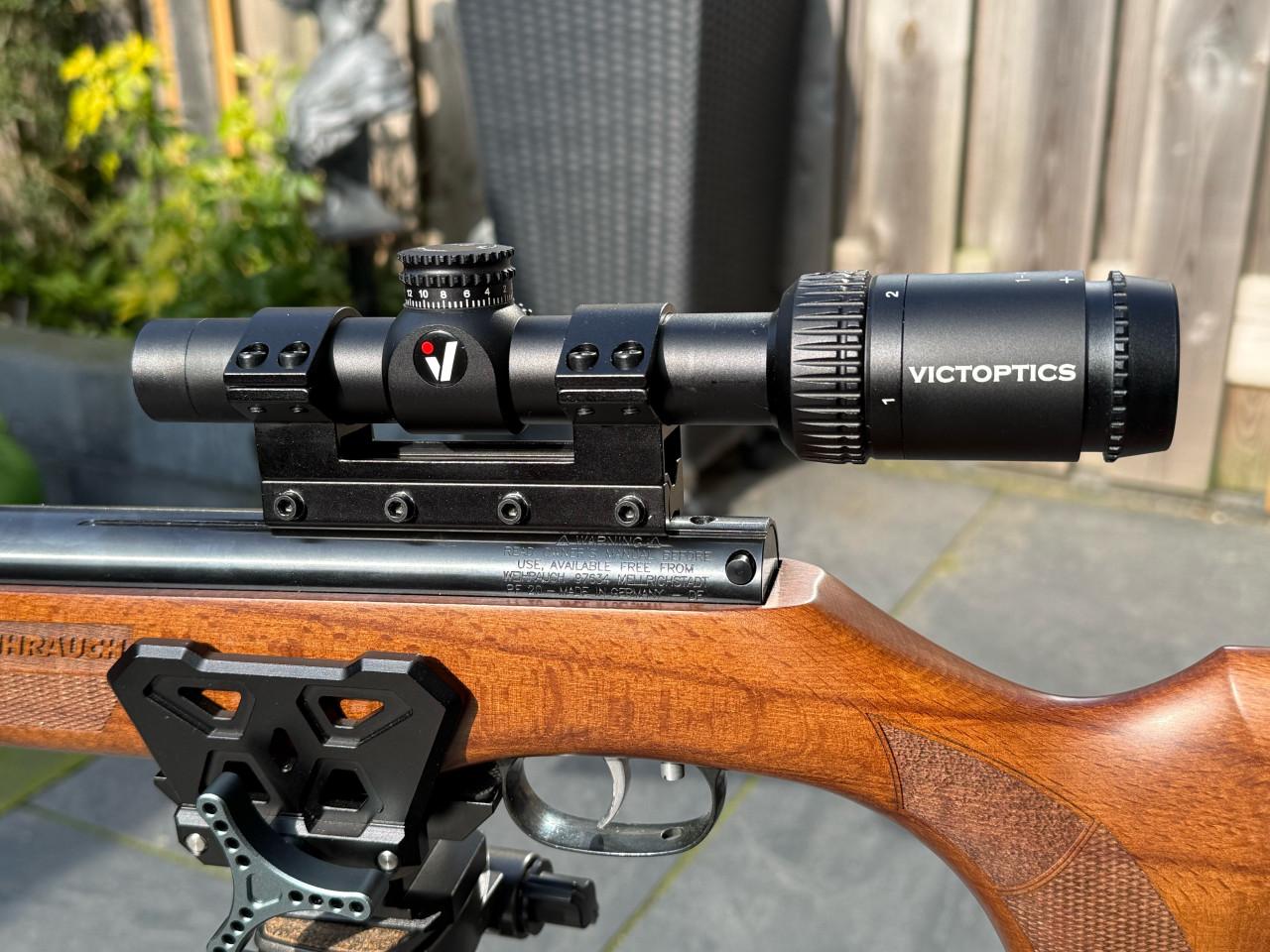 Weihrauch HW50 K moderne luchtbuks met demper en kijker