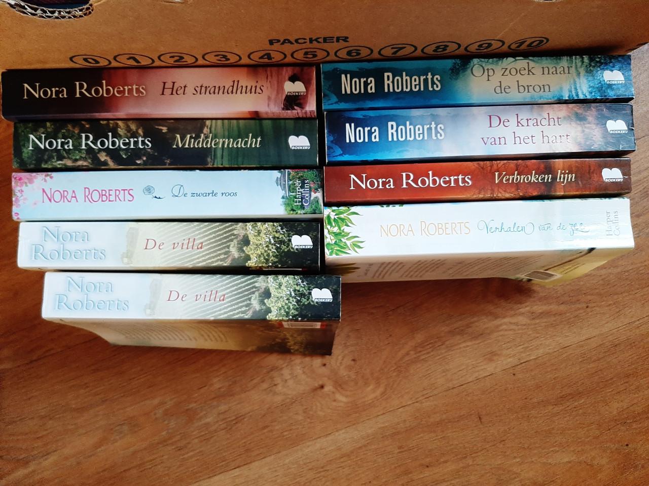 Veel Nora roberts boeken