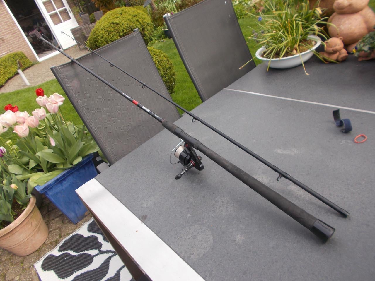 Spinhengel /zeebaars hengel met POWER CATCHJER 3000 molen