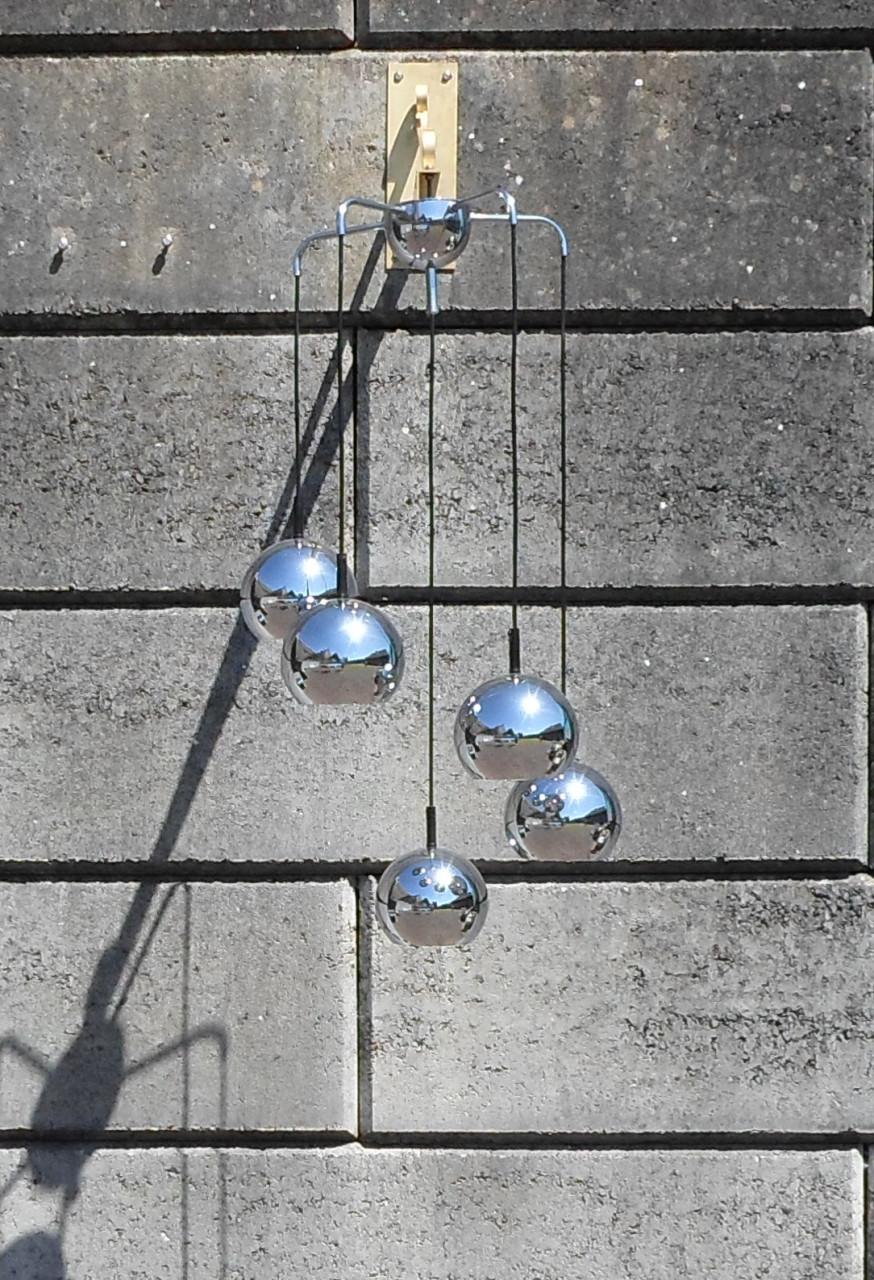 Vintage Cascade Lamp Chroom