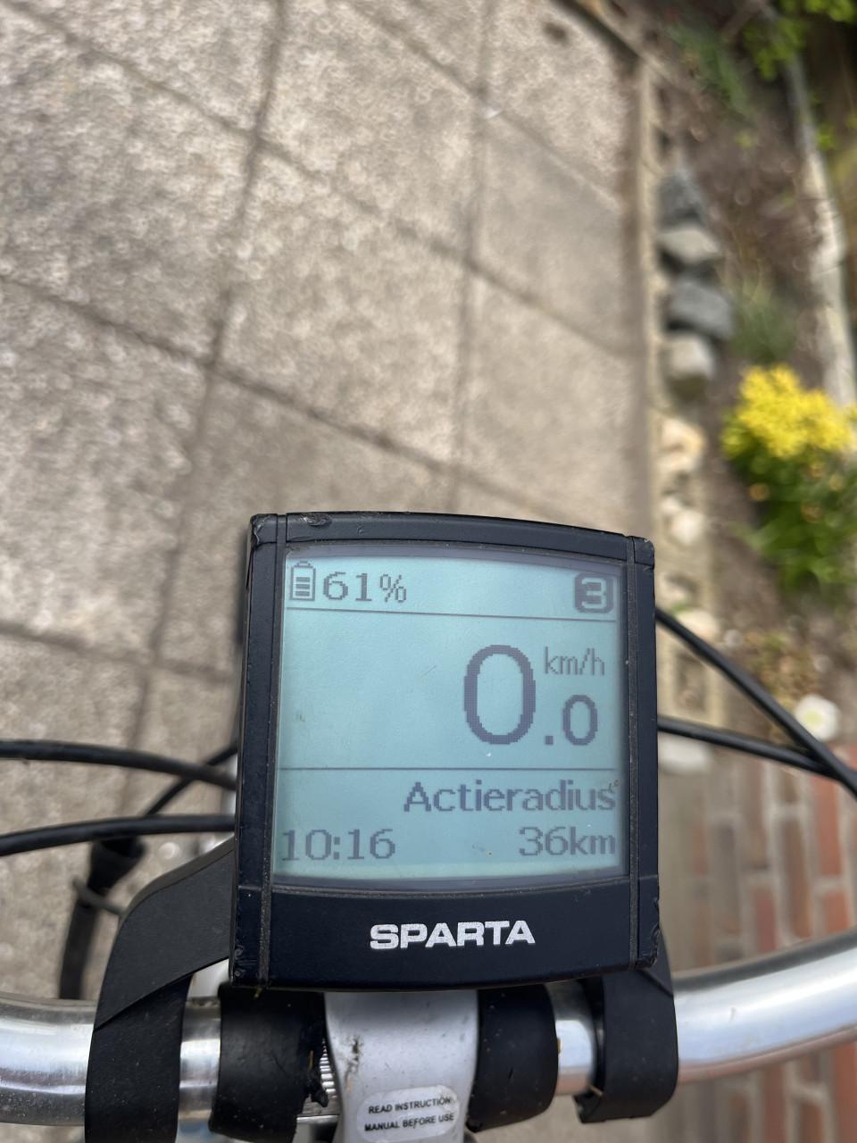 Fiets elektrisch Sparta