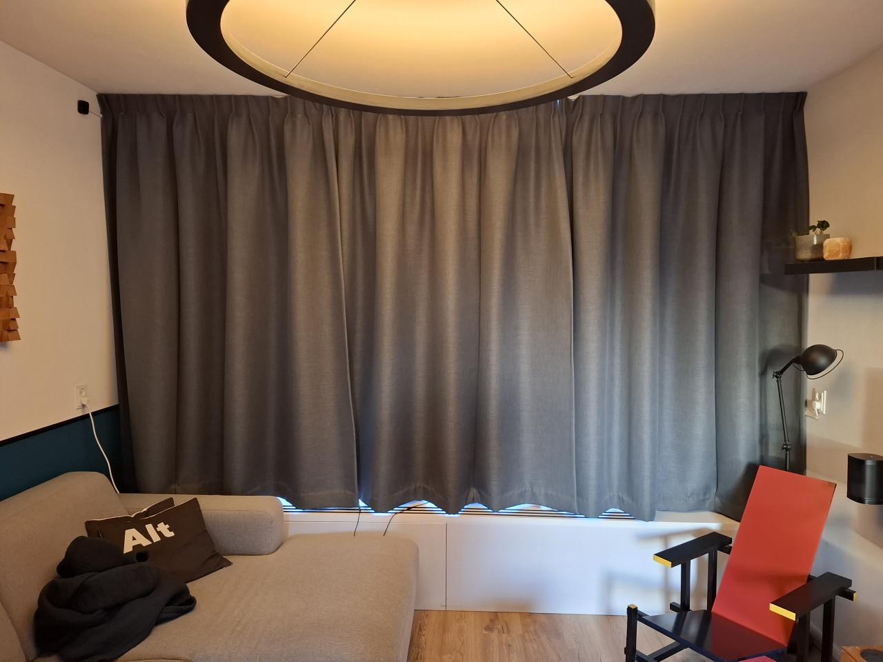 Gordijnen grijs verduisterend