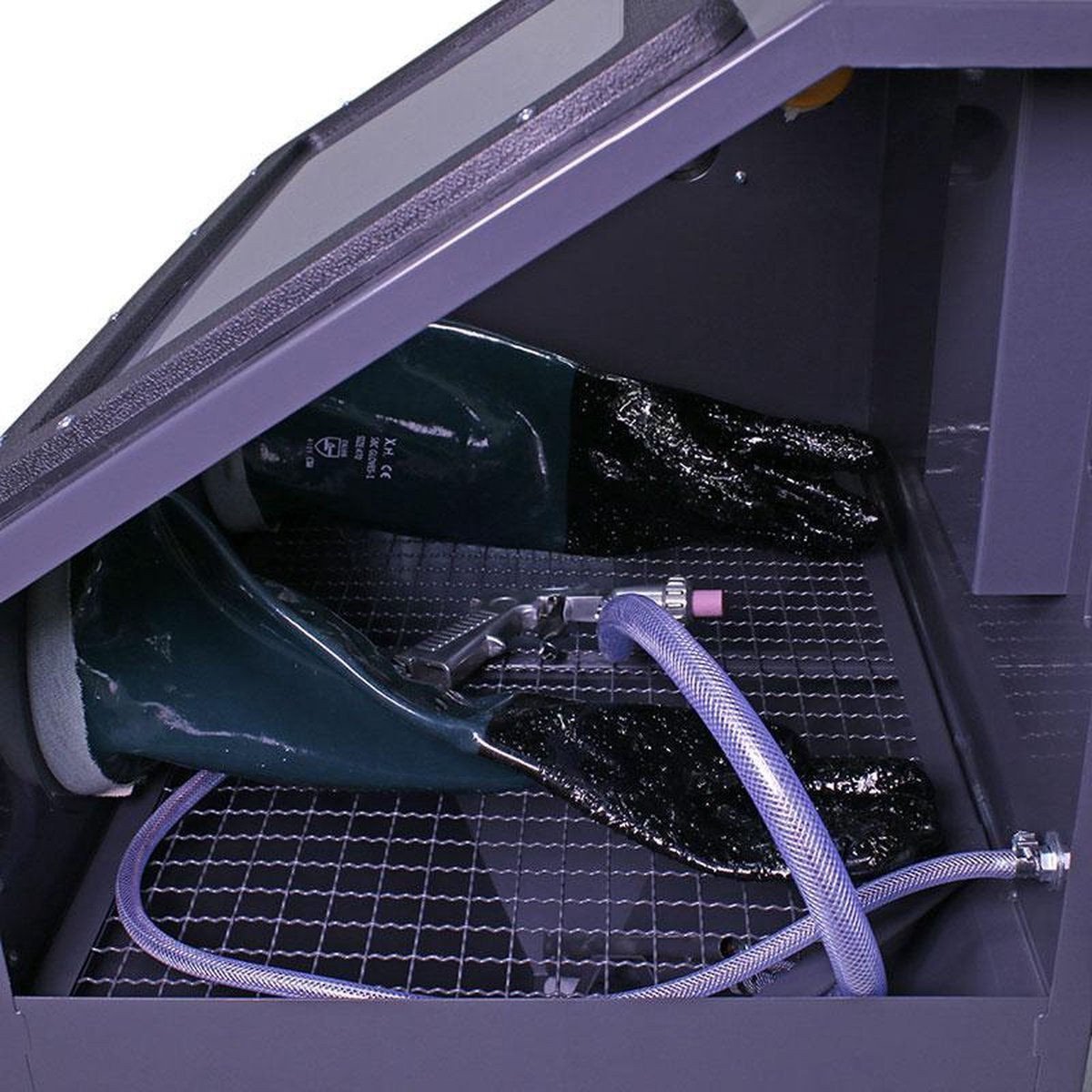 Straalkast/straalcabine tafelmodel 110 liter