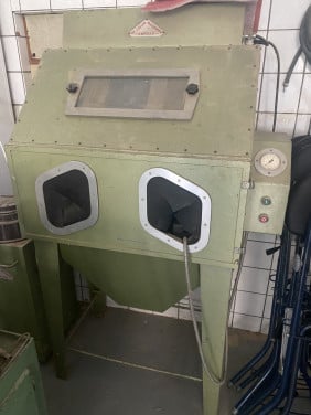 Straal/gritmachine