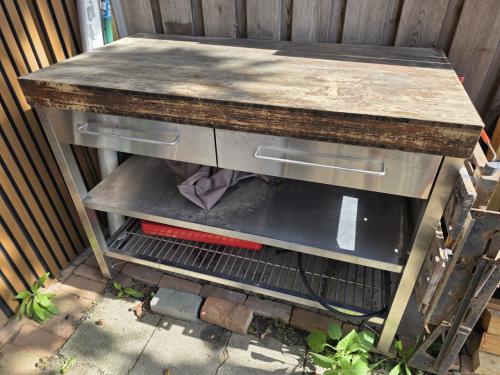 Keukenblok, werkbank 120x63.5x92