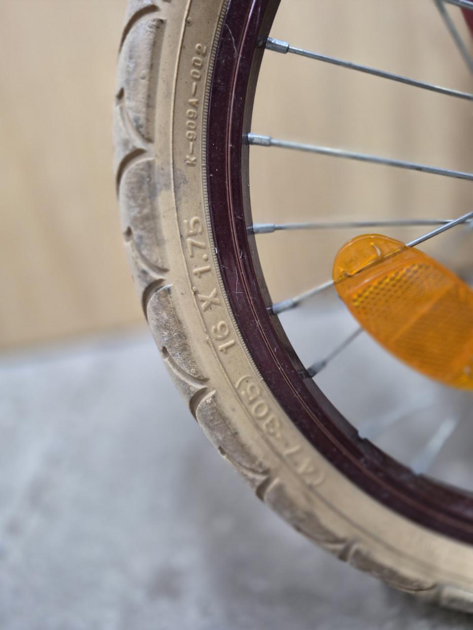 16" kinderfiets
