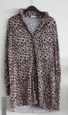 Blouse panterprint blouse tuniek maat m
