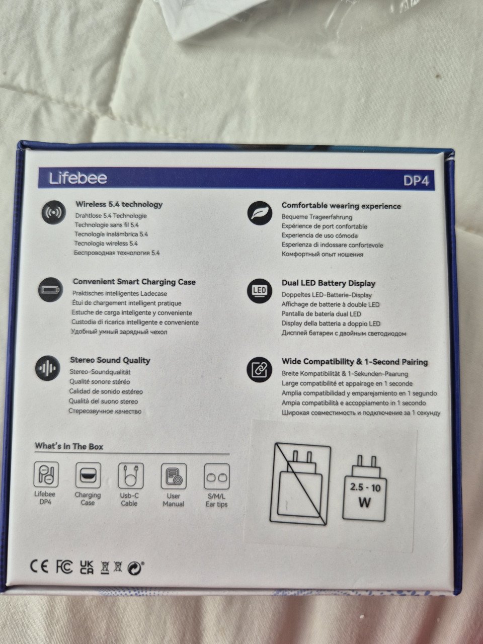 Lifebee draadloze oordopjes