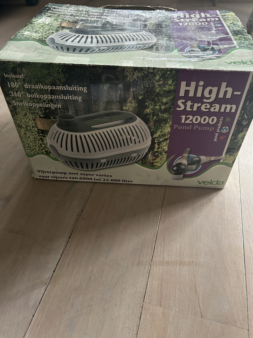 Te koop velda high stream waterpower power 12000 nieuw in doos
