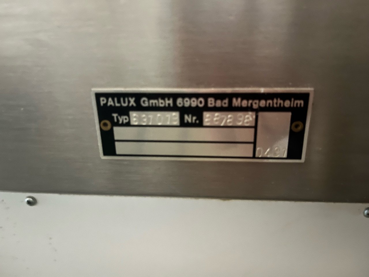 Baklijn professioneel Palux