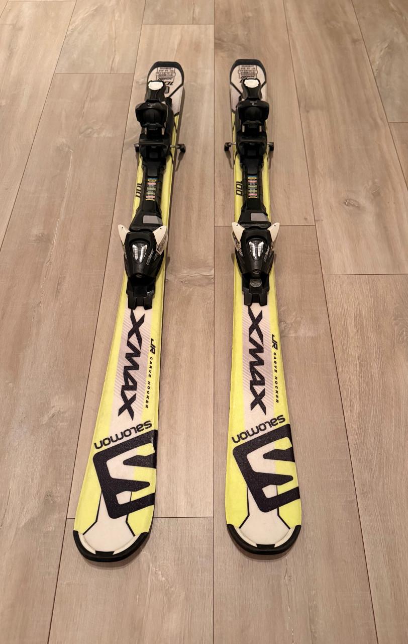 Salomon ski’s 100cm + schoenen