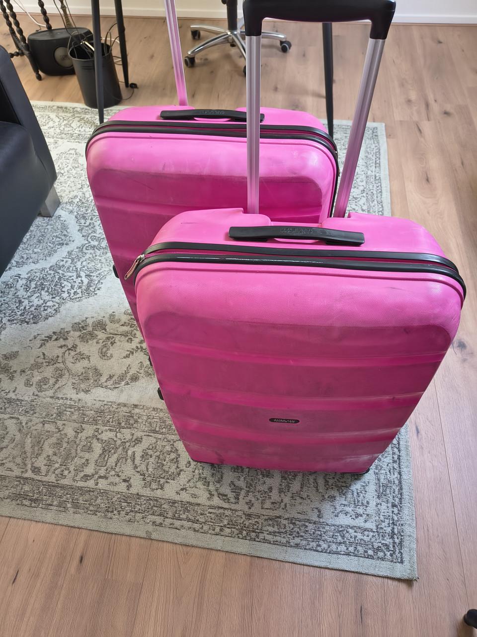 2 grote reiskoffers