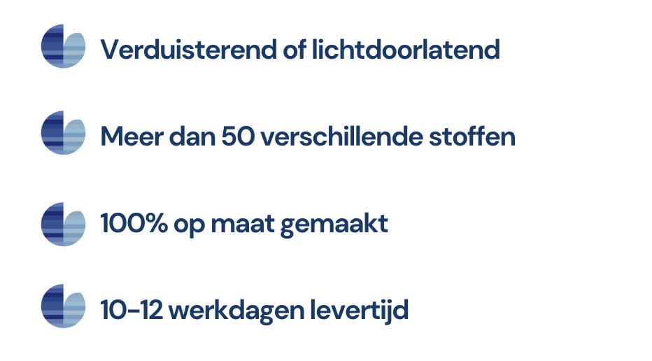 Op zoek naar op maat gemaakte plisségordijnen?