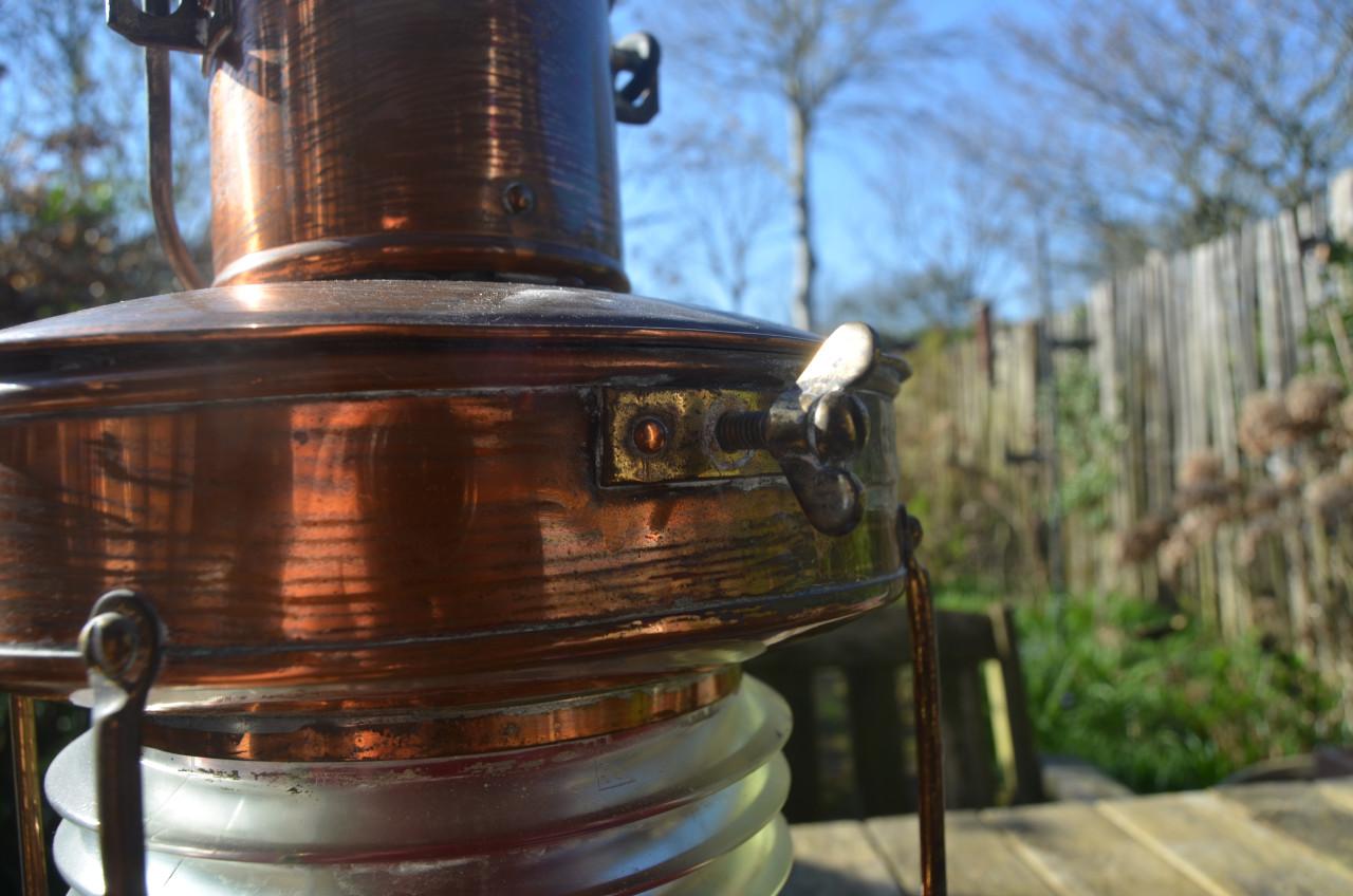 Zweedse bakboord scheepslantaarn Hammar Gotenburg