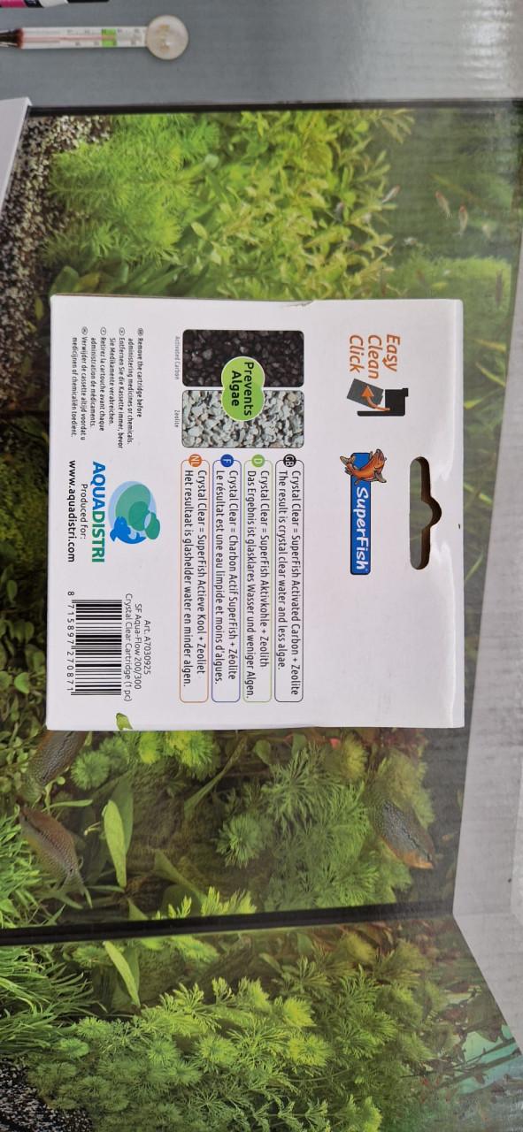 Nieuw! SuperFish filter cartridge - aqua-flow 200&300