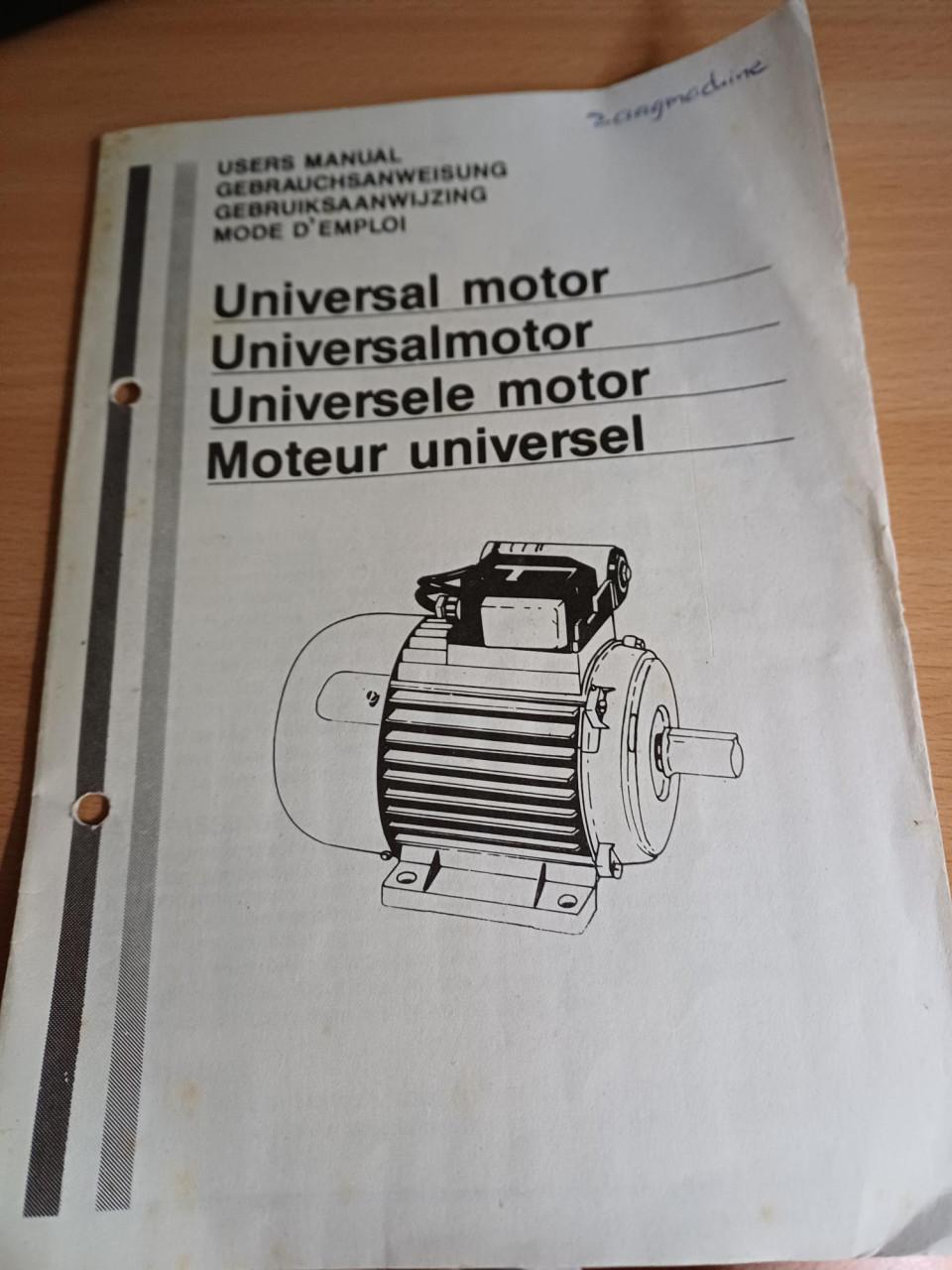 ELEKTROMOTOR MET GRATIS ZAAGTAFEL