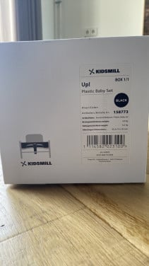 Kunststof Baby set Kidsmill up zwart