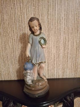 Religieus beeldje oud