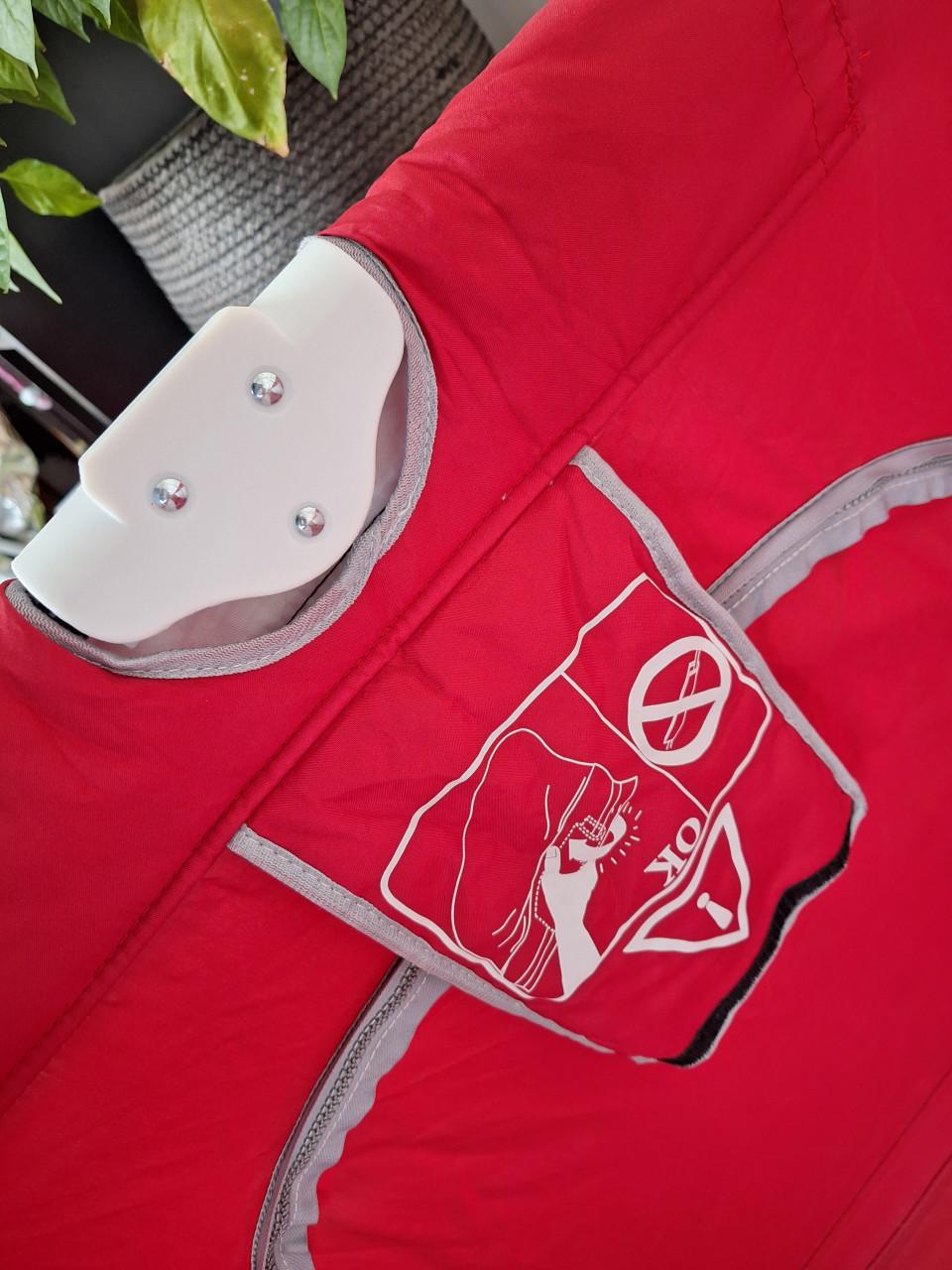 Koelstra campingbedje + matras + beddengoed