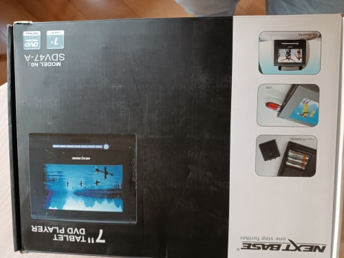Draagbare dvd voor in auto