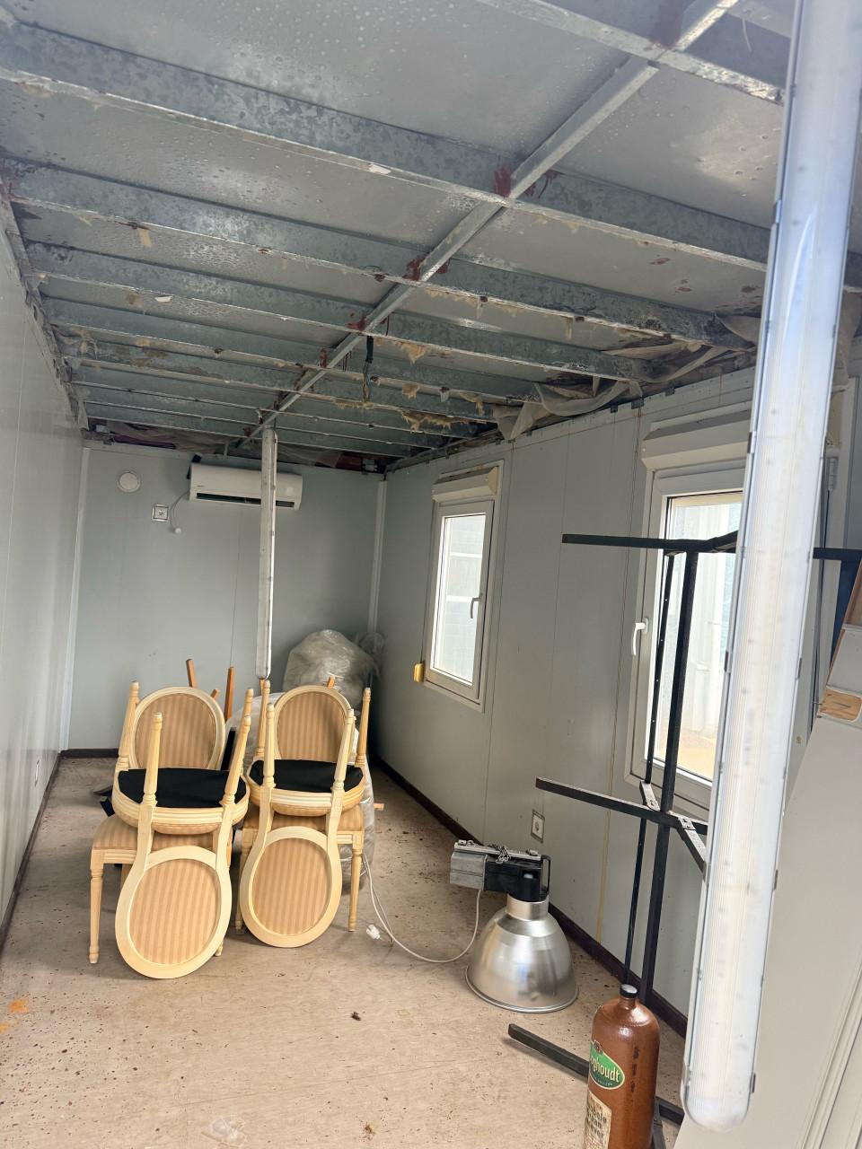 Mobiele kantoorunit / container te koop met airco