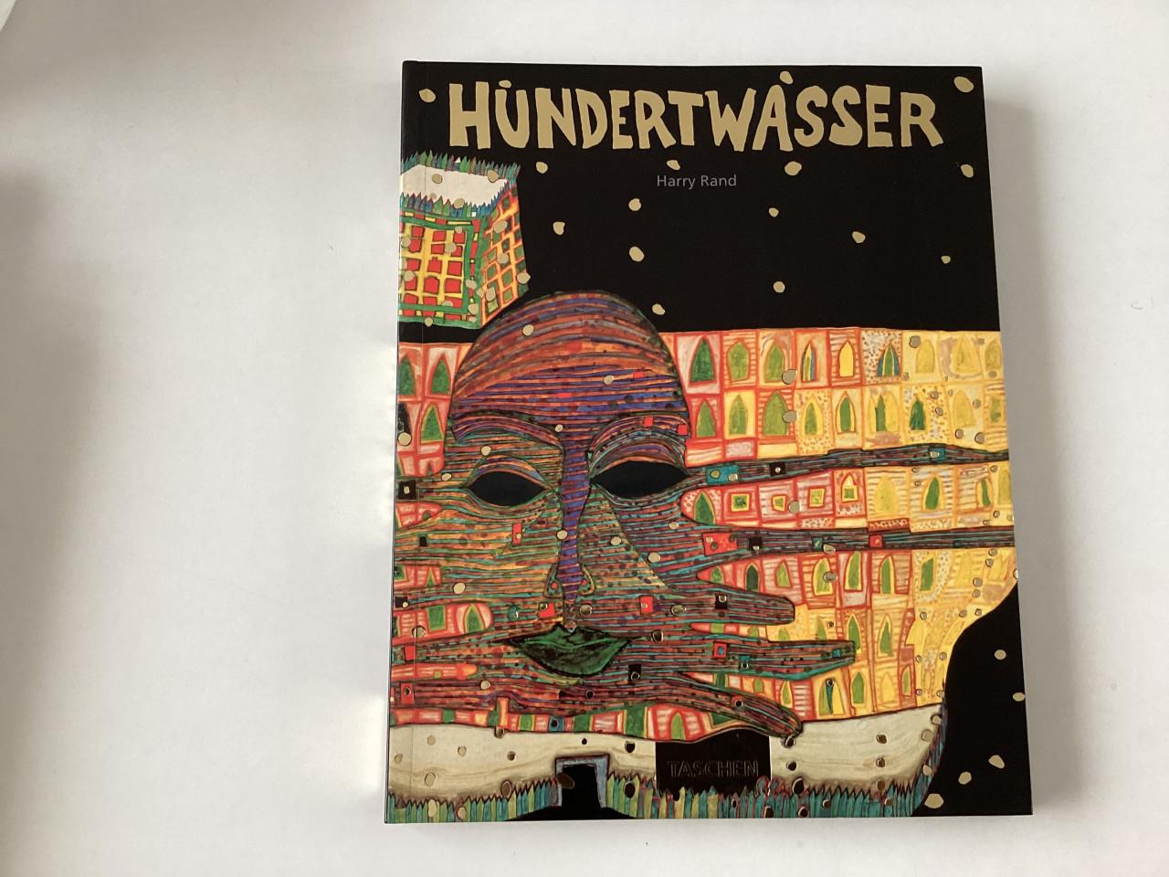 Hundertwasser. Taschen/Librero.  Harry Rand.  Slappe kaft.