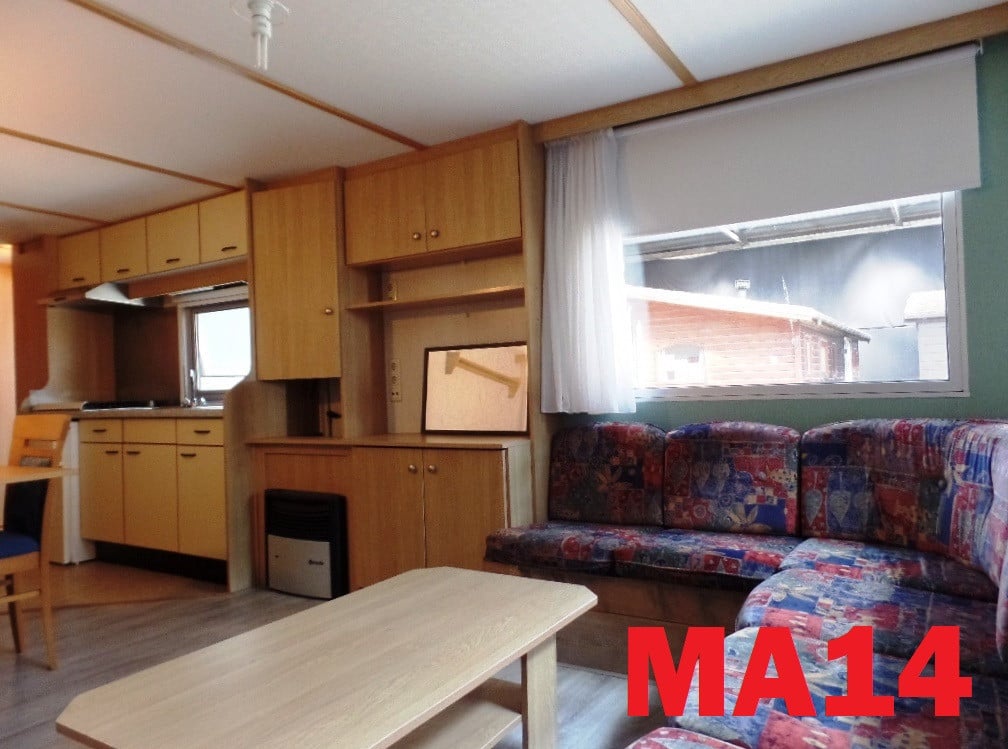 Diverse modellen Muller stacaravans met 2 slaapkamers voorradig
