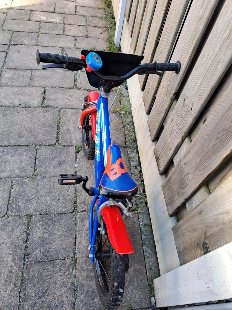 Fiets 14 inch, dubbele handrem