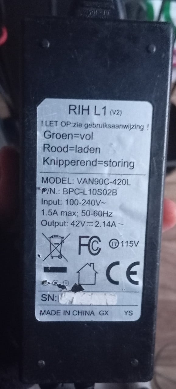 Electrische dames fiets