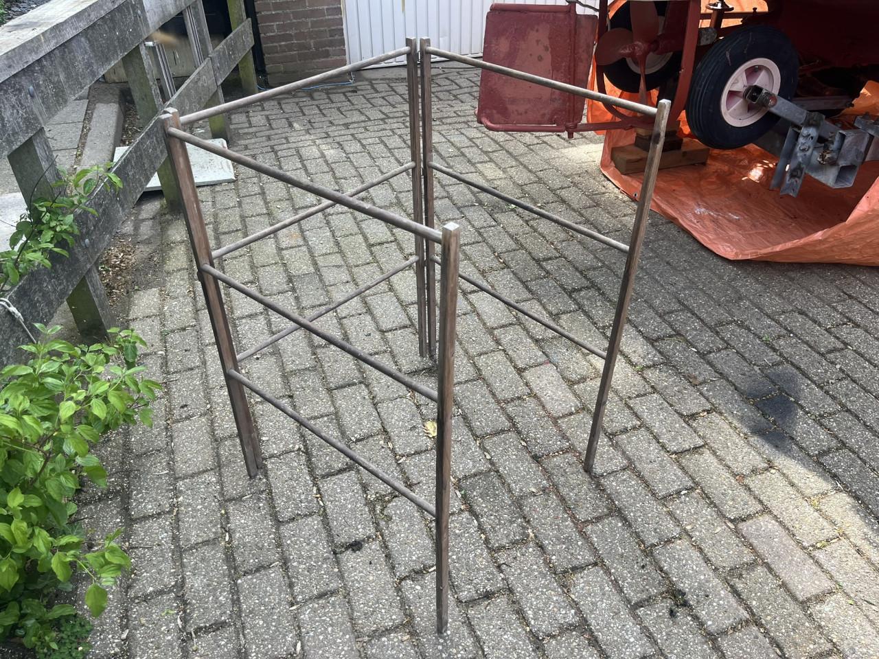 Droogrekjes, hout antiek