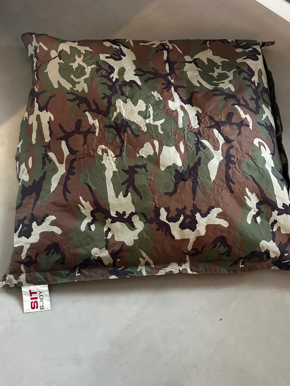 Zitzak Sit&Joy  130x130 cm - Nylon - Camouflage