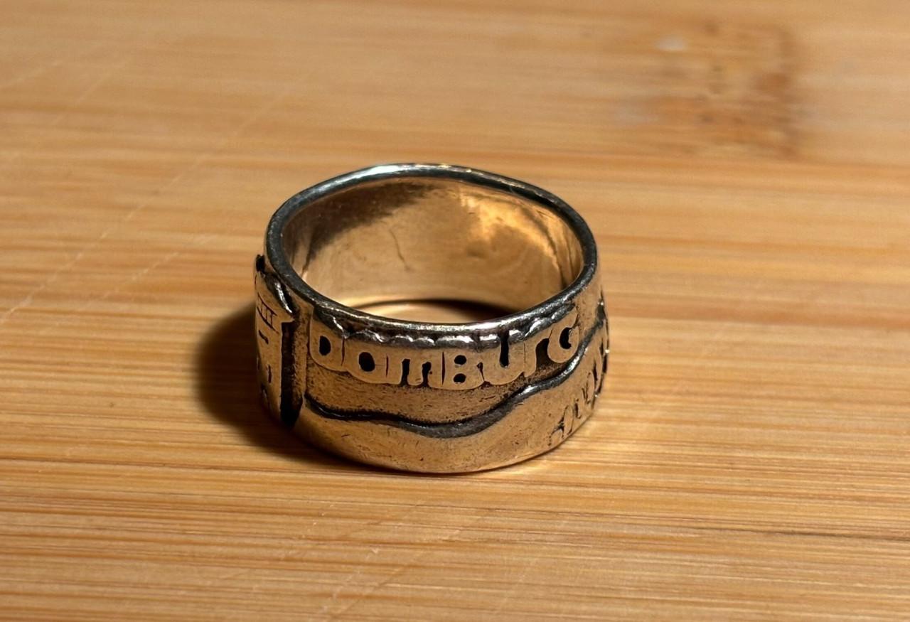 Zilveren ring Domburg
