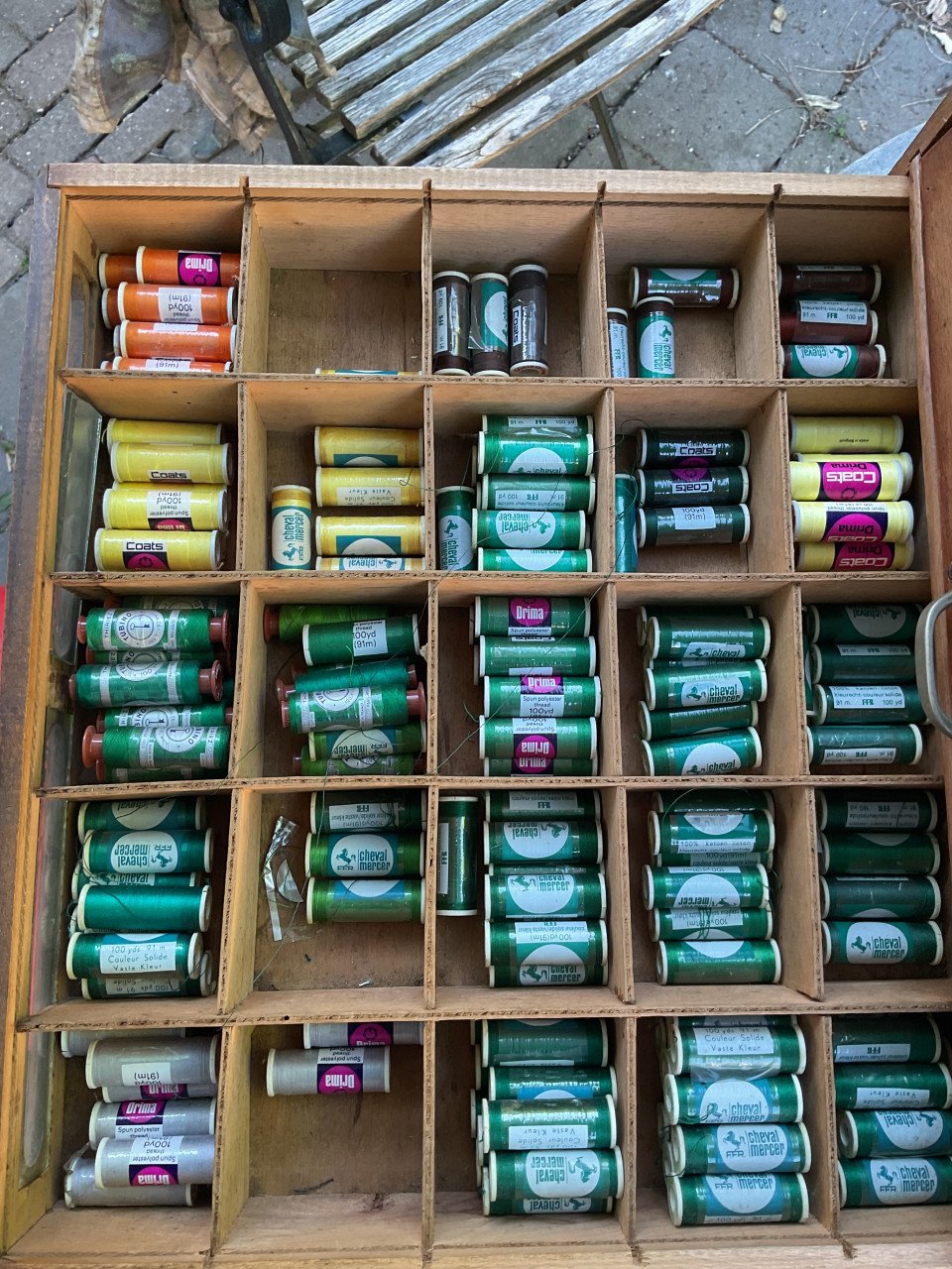 Antieke ladekastjes