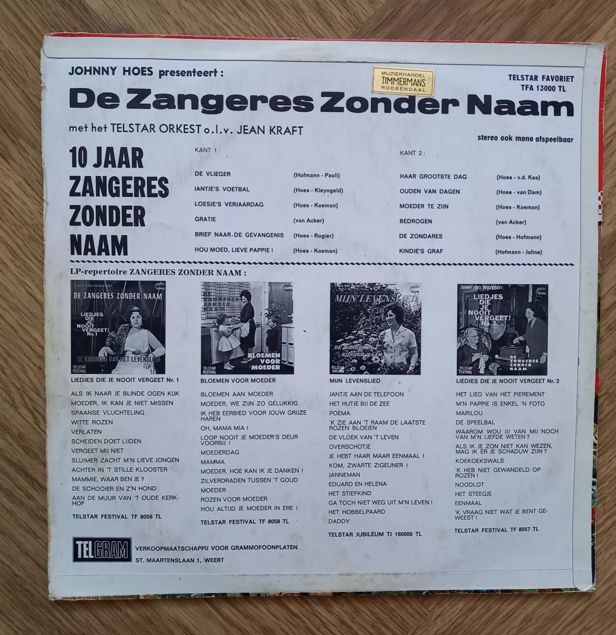 LP Zangers zonder naam
