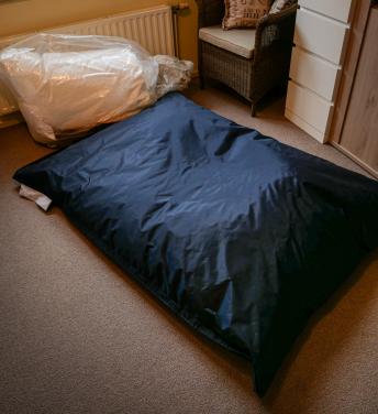 Grote zitzak van 'Fredsack'