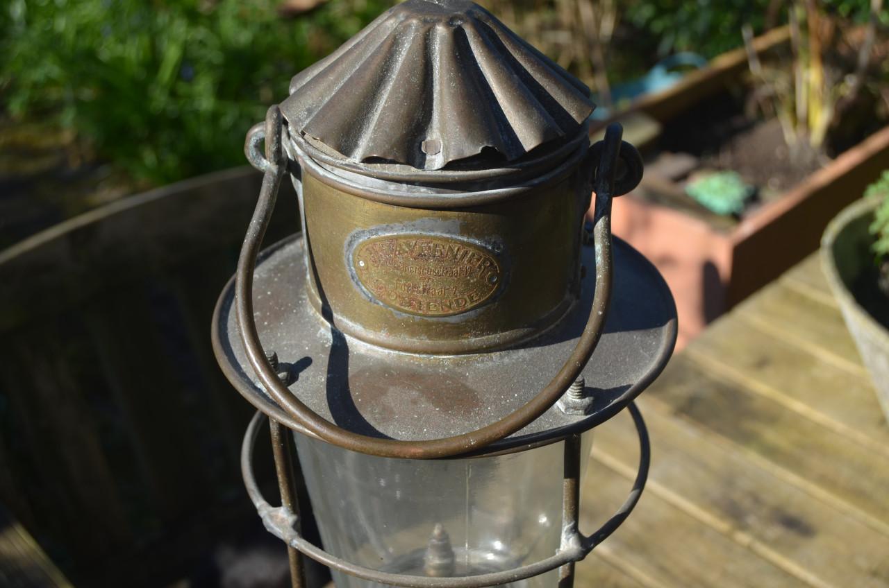 Scheepslantaarn J Tavernier Oostende 1934 - 1945