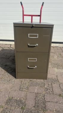 Vintage ahrend Ladeblok gereedschapkist