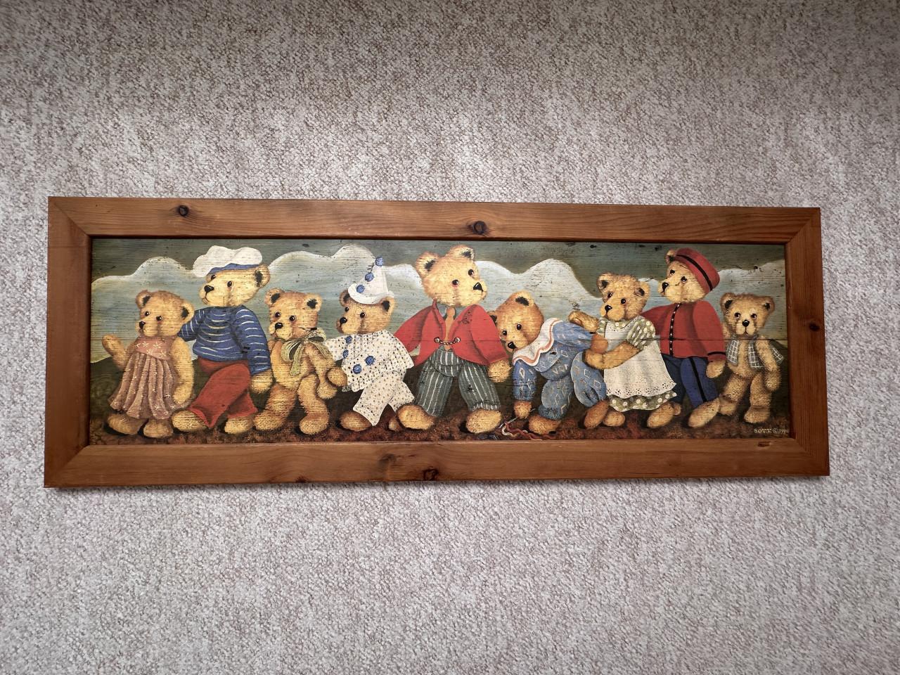 MOOIE BEREN WANDDECORATIE.
