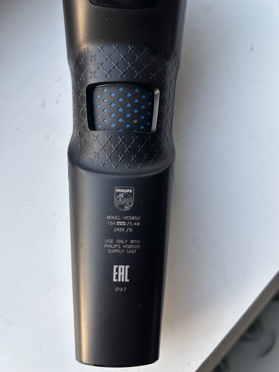Nieuwe Philips 5000 tondeuse/scheerapparaat