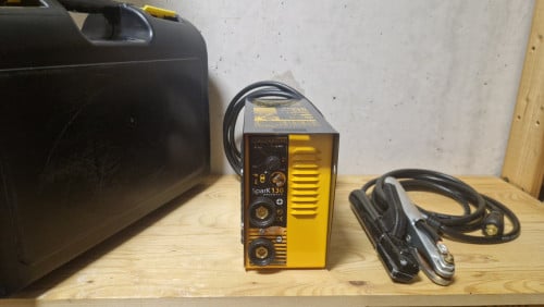 Lasapparaat 140 A inverter met toebehoren