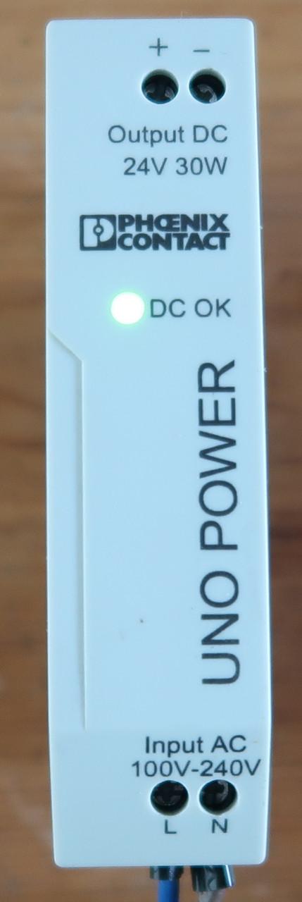 Phoenix Contact Uno Power UNO-PS/1AC/24DC/30W DIN rail 24 volt voeding