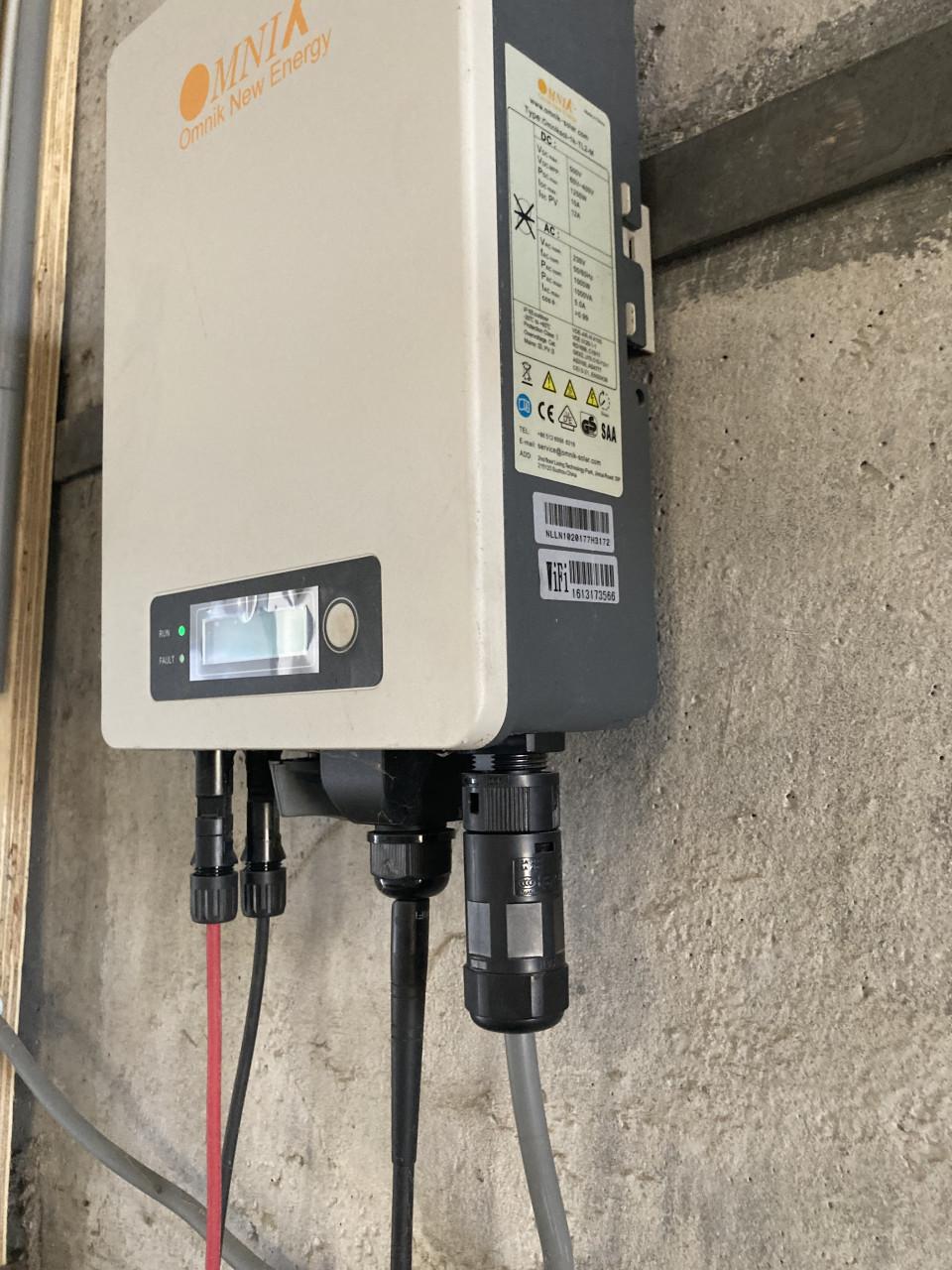 Set zonnepanelen 1100wp