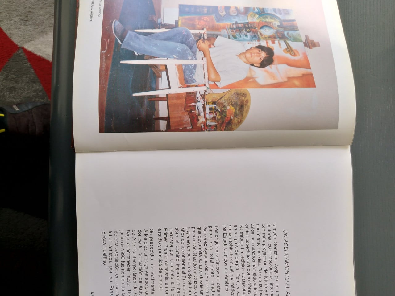 Bijzondere aanbieding 3 Acrylschilderijen van Simeon Gonzales + Boek !