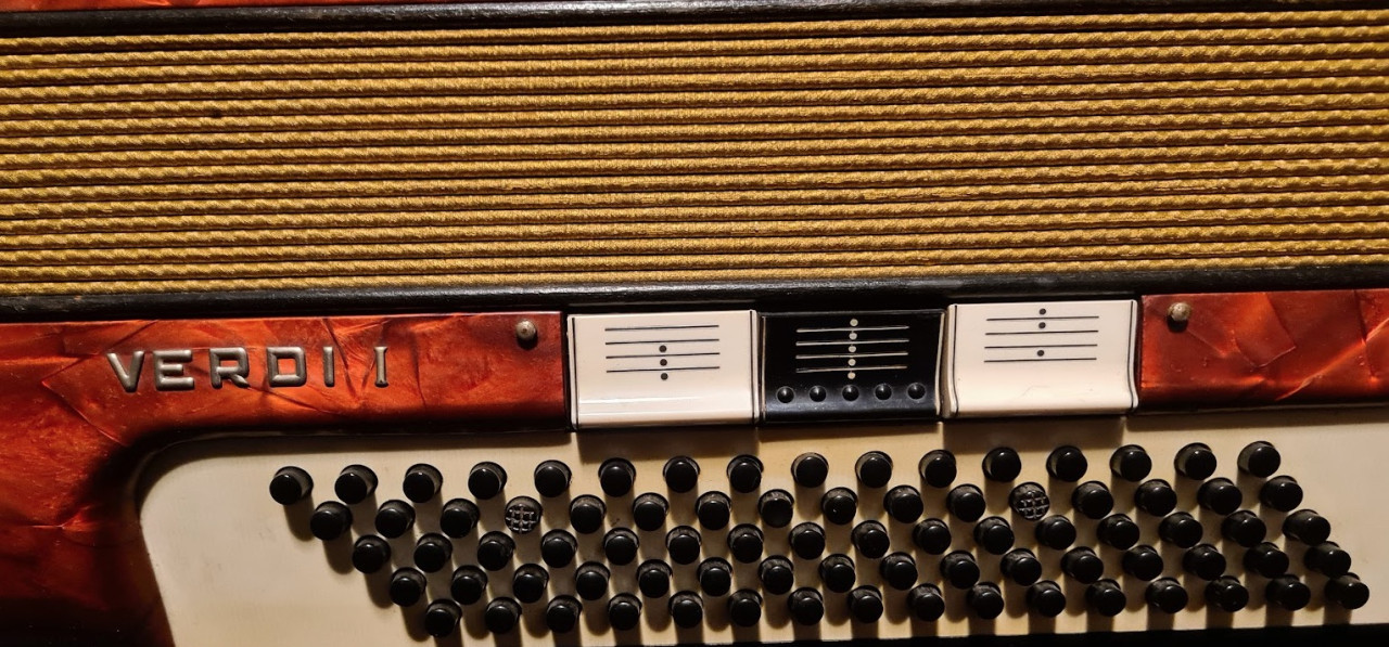 Hohner Verdi I Accordeon – Vintage in Topstaat + Koffer + Draagriemen