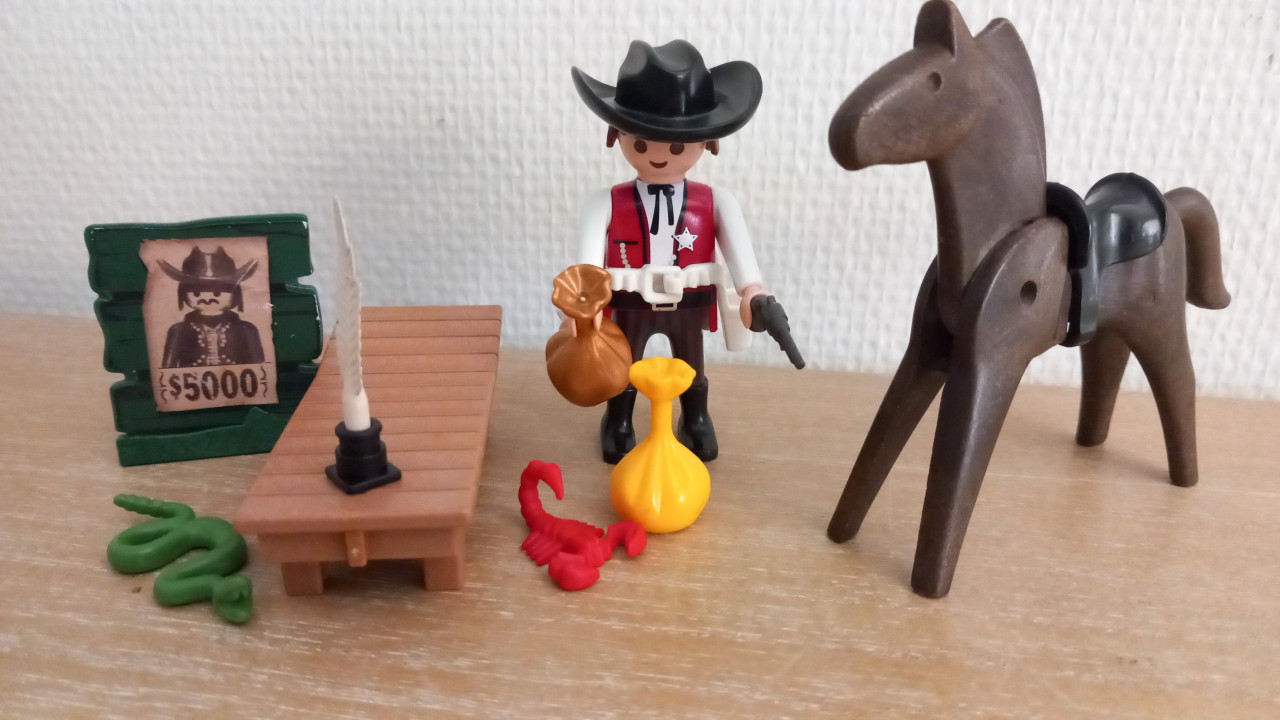 Playmobil western sheriff