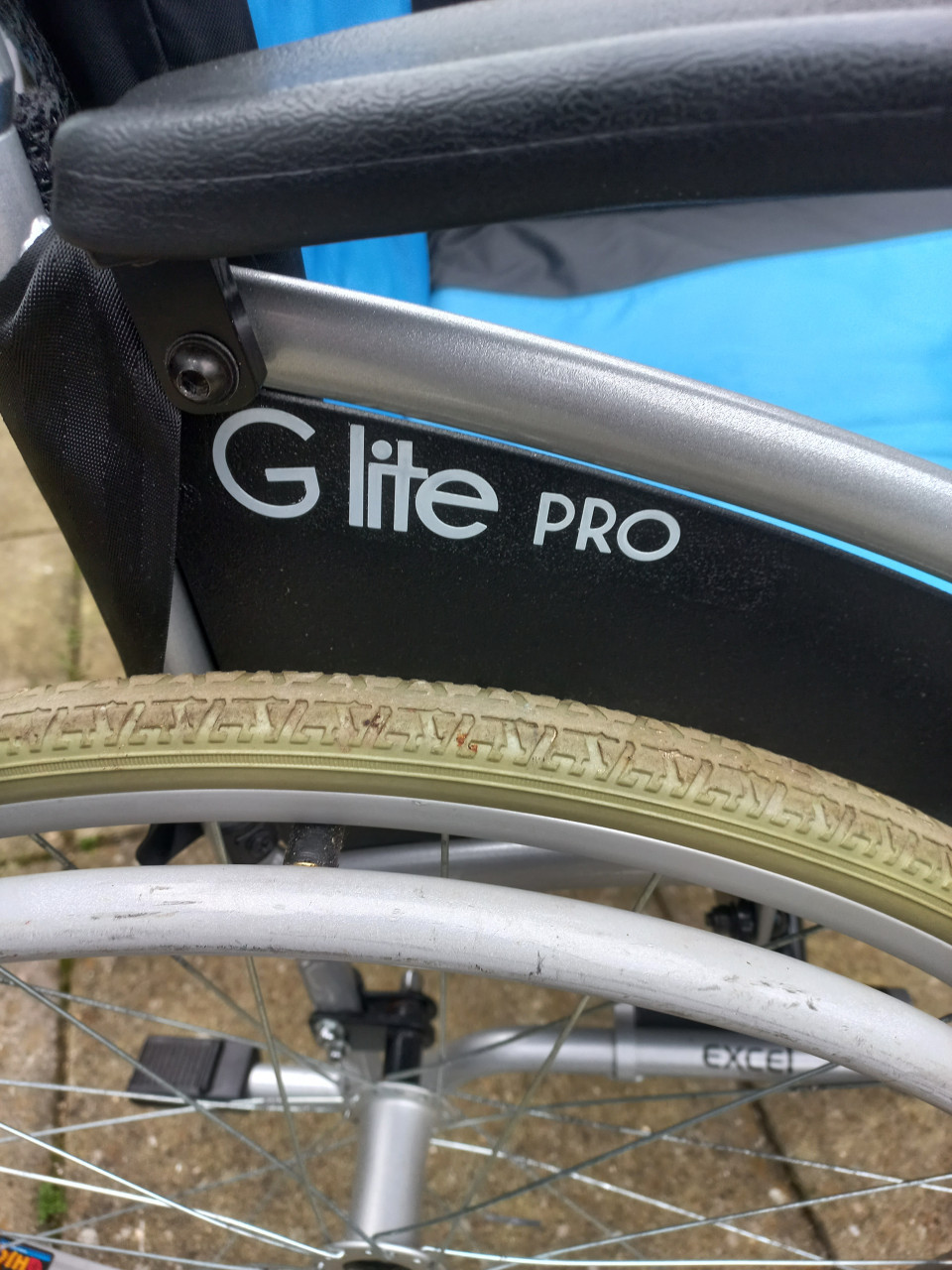 Lichtgewichte rolstoel inklapbaar Excel G Lite Pro.